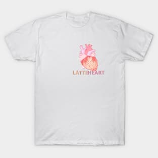 Latte Heart T-Shirt